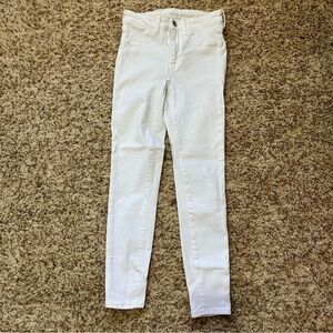 AE White Skinny Jeans